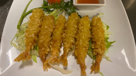 5 Stuks Garnalen Tempura