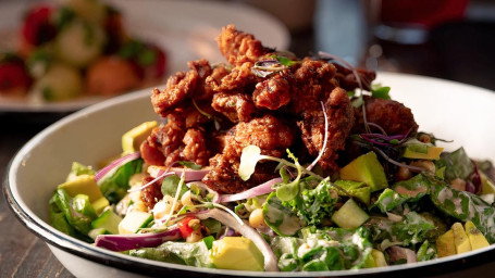 Nashville Hot Chicken Chopped Salad