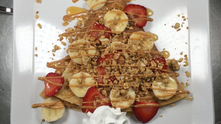 Banana Crunch Crepe