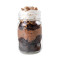 Chocolade Brownie Pudding Jar Dessert