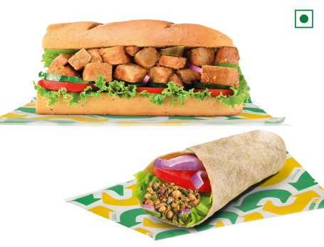 Subwrap Met Veg Subs Combo (15 Cm, ​​6 Inch)