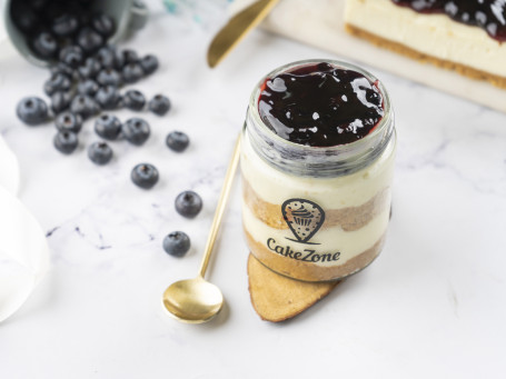 Franse Blueberry Cheesecake Pot