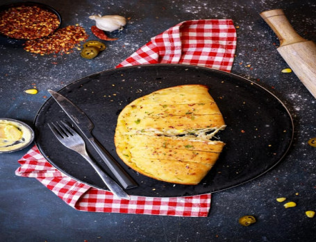 Knoflookbrood Gevuld Met Suikermaïs