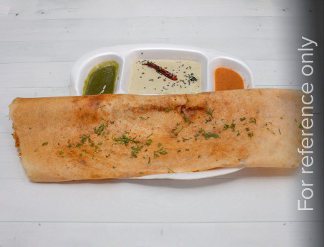 Butter Onion Coconut Masala Dosa