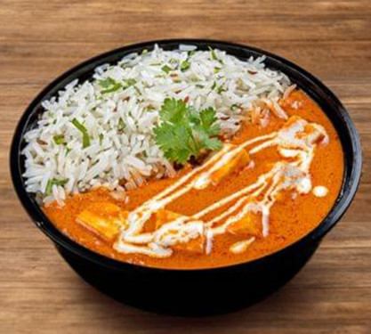 Jeera Rijst Met Paneer Boter Masala