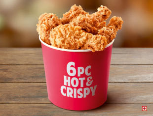 Hot Crispy Chicken -6St