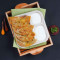 Aloo Paratha Curd Maaltijd (2 Stuks)