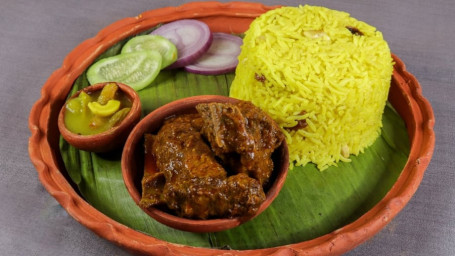 Mutton With Pulao