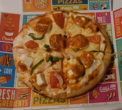 Normale Paneer Tikka-Pizza
