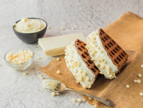 Zakwafel Van Witte Chocolade