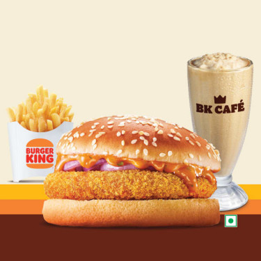 Crispy Veg+Classic Cold Coffee+Fries(M)