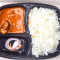 Plain Rice With Chicken Kassa (2 Pc) And Salad
