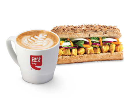 Cappuccino N Paneer Tikka Sandwich