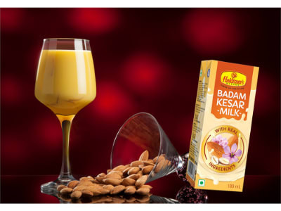 Badam Kesar Milk