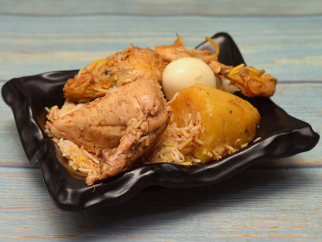 Special Chicken Biryani (Chicken 2Pcs With 1Pc Egg And With 1Pc Potato)