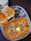 Paneer Boter Pav Bhaji