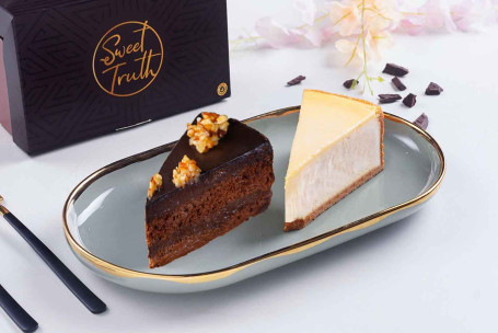 Chocolade Truffel Gebak New York Cheesecake (Doos Van 2)