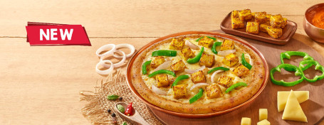 Paneer, Ui Capsicum Met Desi Makhani Saus