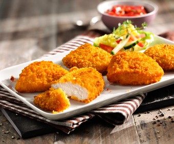 Hähnchenschnitzel Paniert