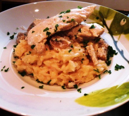 Risotto Met Pollo