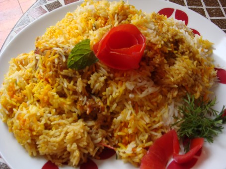 Kip Biryani Zonder Botten