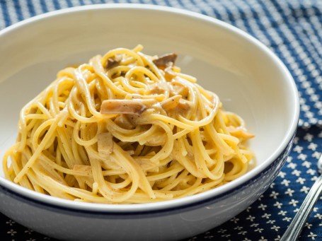 Glutenvrije Carbonara-Pasta