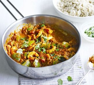 Koningsgarnaal Jalfrezi