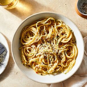 Pasta Met Witte Saus