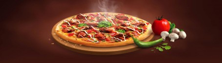Pizza Salami En Vorderschinken