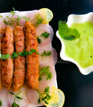 Broodje Kip Seekh Kebab