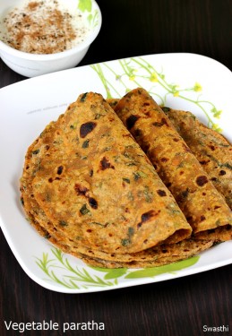 Plantaardige Paratha