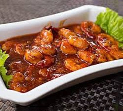 Chilli Garlic Sauce In Prawns