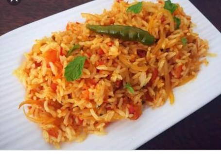 Tomato Rice (Poriyal Pickle Applam)