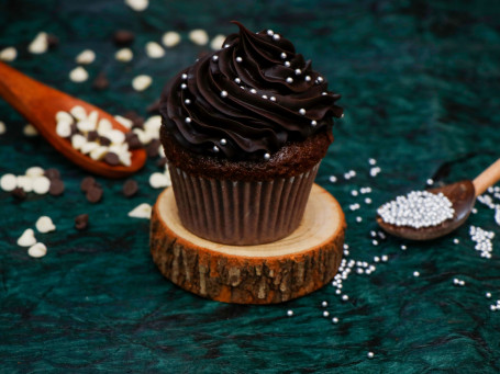 Cupcake Met Pure Chocolade