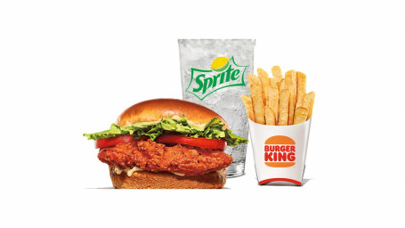 Pittige Bk Royal Crispy Chicken Meal