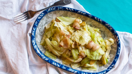 P01 Bacon With Taiwan Cabbage Péi Gēn Gāo Lì Cài