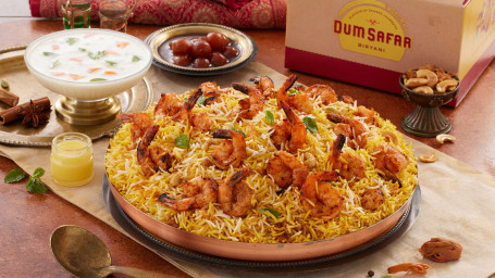 Overload Prawns Dum Biryani (Serves 4)