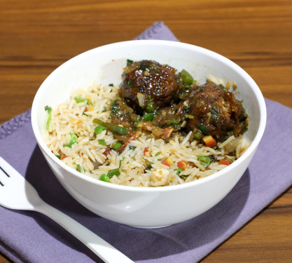 Fried Rice Manchurian(Half)