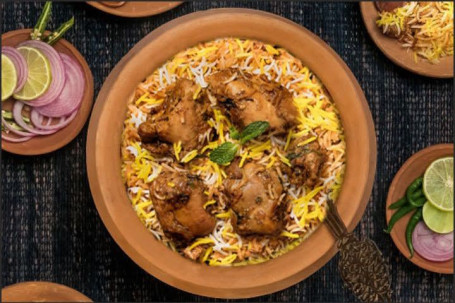 Kip Dum Biryani Handi (Zonder Been)