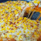 7 Mixed Cheese And Corn Pizza (Serves 1)