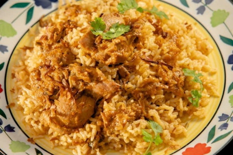 High Fiber Chicken Biryani With Brown Rice [Serves 1 (3 Pcs)