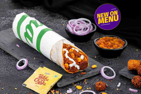 [Nieuw Verbeterd] Pittige Falafel Corn Salsa Wrap