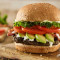 Avocado Bacon Club Black Bean Burger