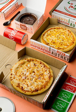 Onion Pizza Sweet Corn Pizza Choco Lava Soft Drink