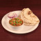 Chicken Keema Matar 4 Tawa Roti Vinegar Onion