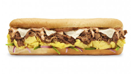 Footlong Southwest Steak Egg Sub