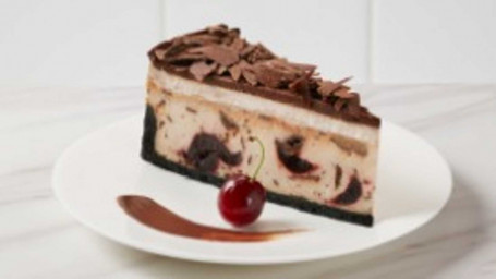 Chocolade Kersen Cheesecake