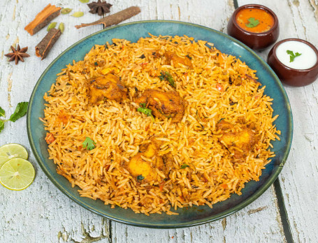 Special Chicken Boneless Brown Rice Biryani (Serves 1)