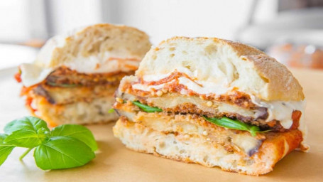 Eggplant Parm Ciabatta