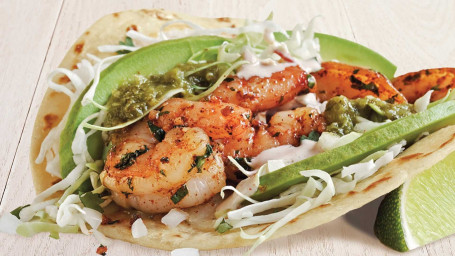 Salsa Verde Shrimp Taco Cal